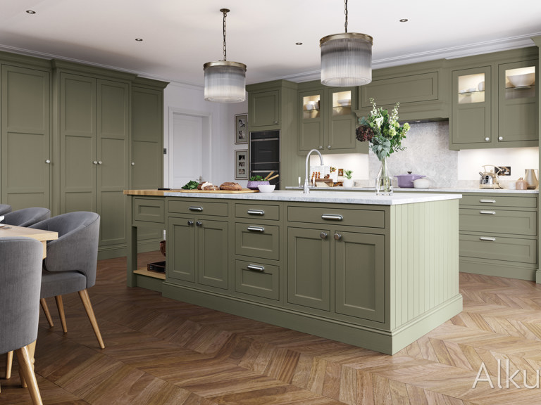 Bergen kitchen in willow