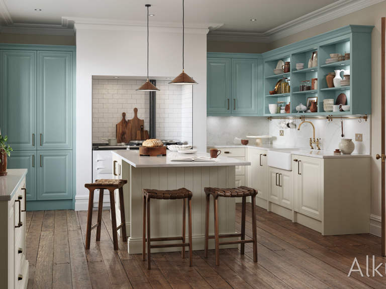 Hortne — Taupe Grey & Teal